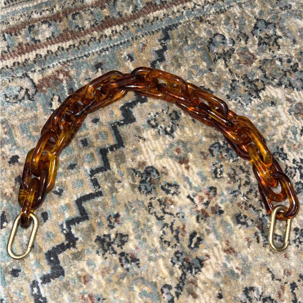 Clare V Tortoise Shortie Strap